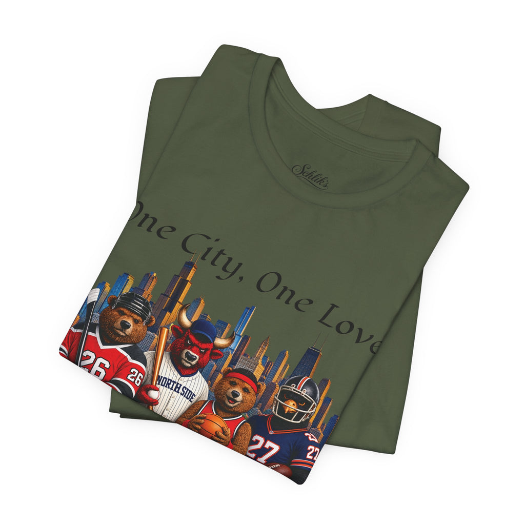 One City, One Love Military Unisex Jersey Short Sleeve Tee