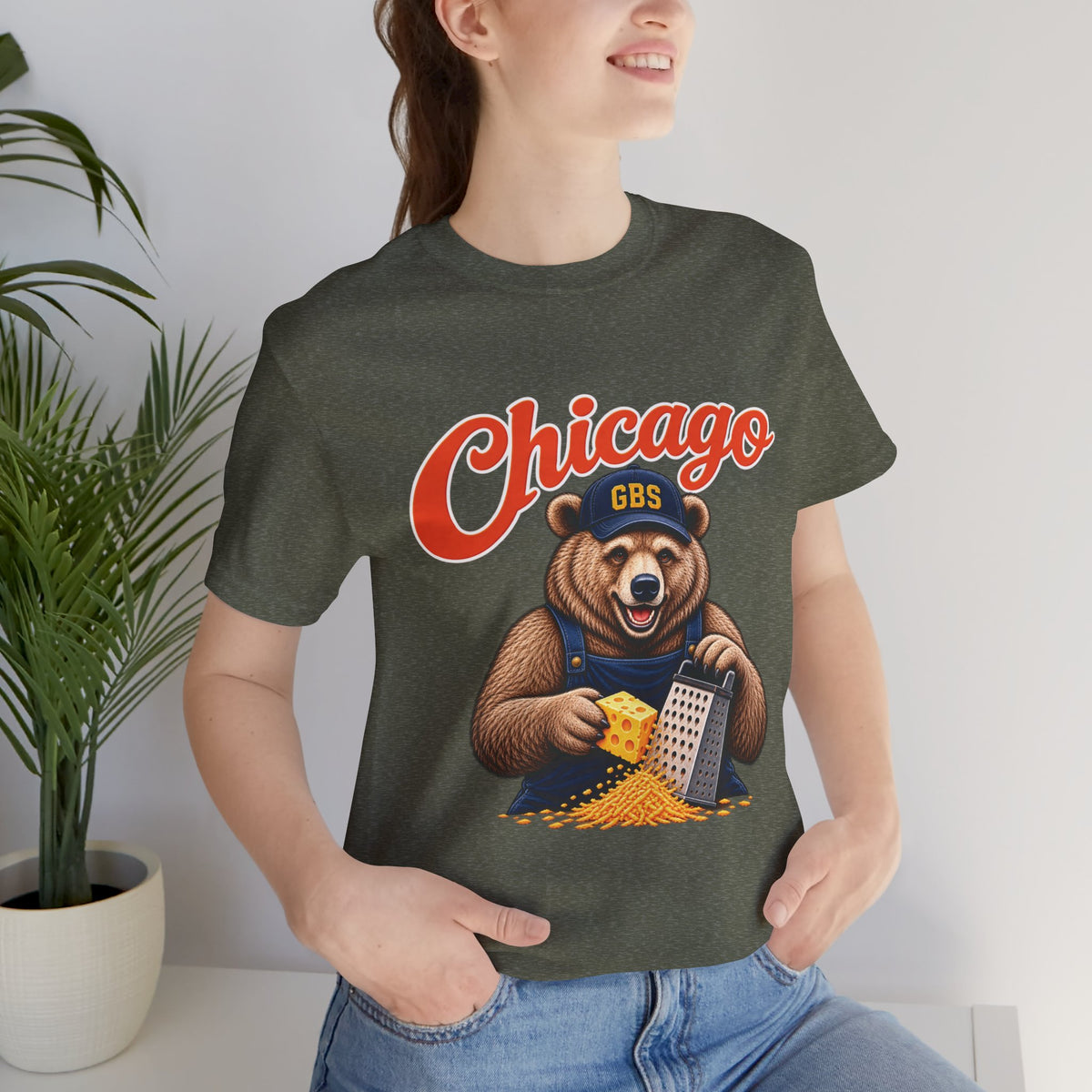 Orange GBS Military Unisex Jersey Short Sleeve Tee