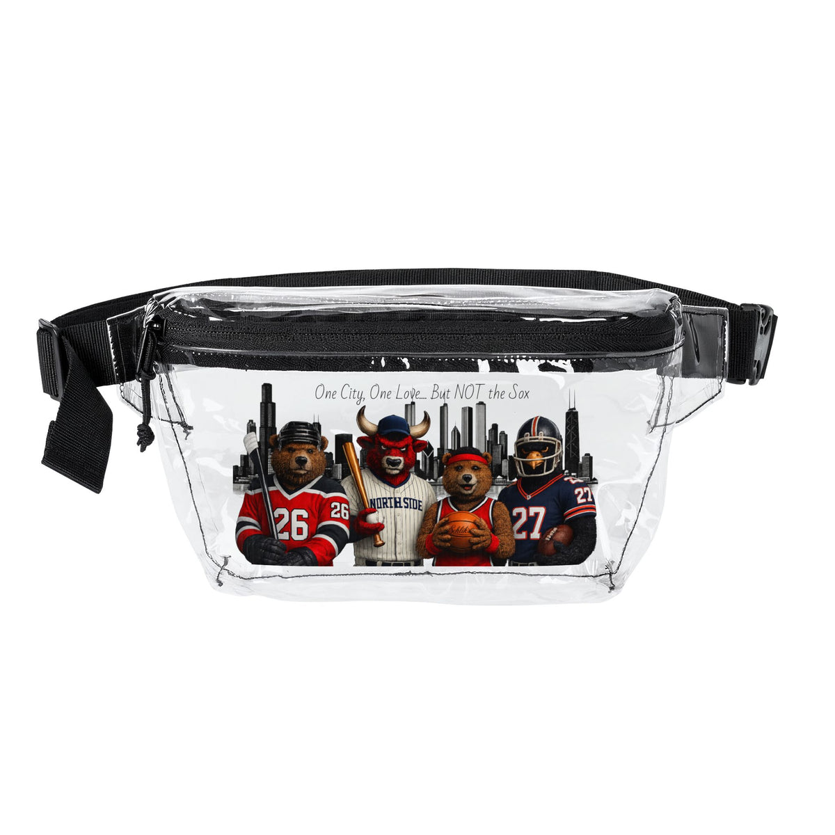 Not the Sox Transparent Fanny Pack