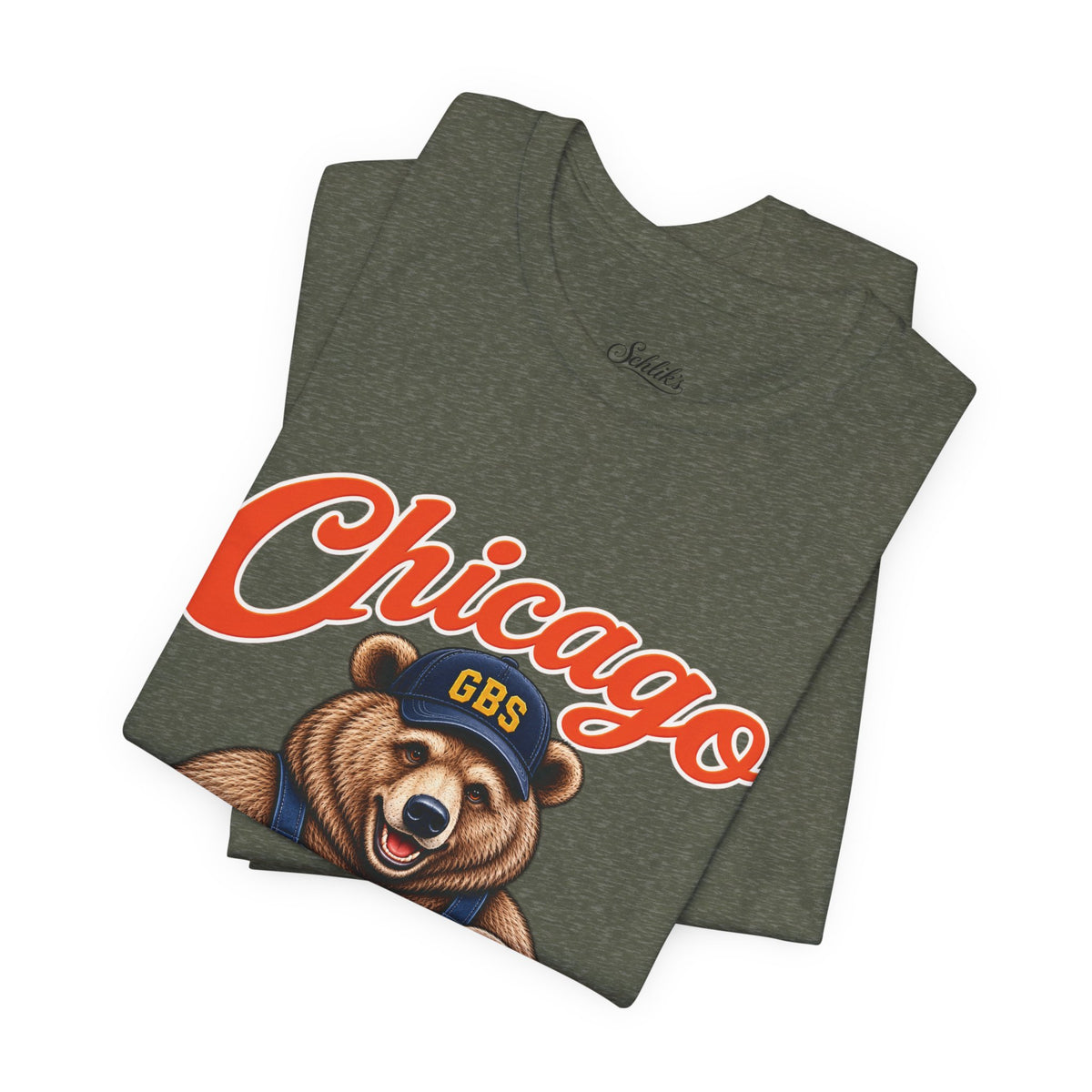Orange GBS Military Unisex Jersey Short Sleeve Tee