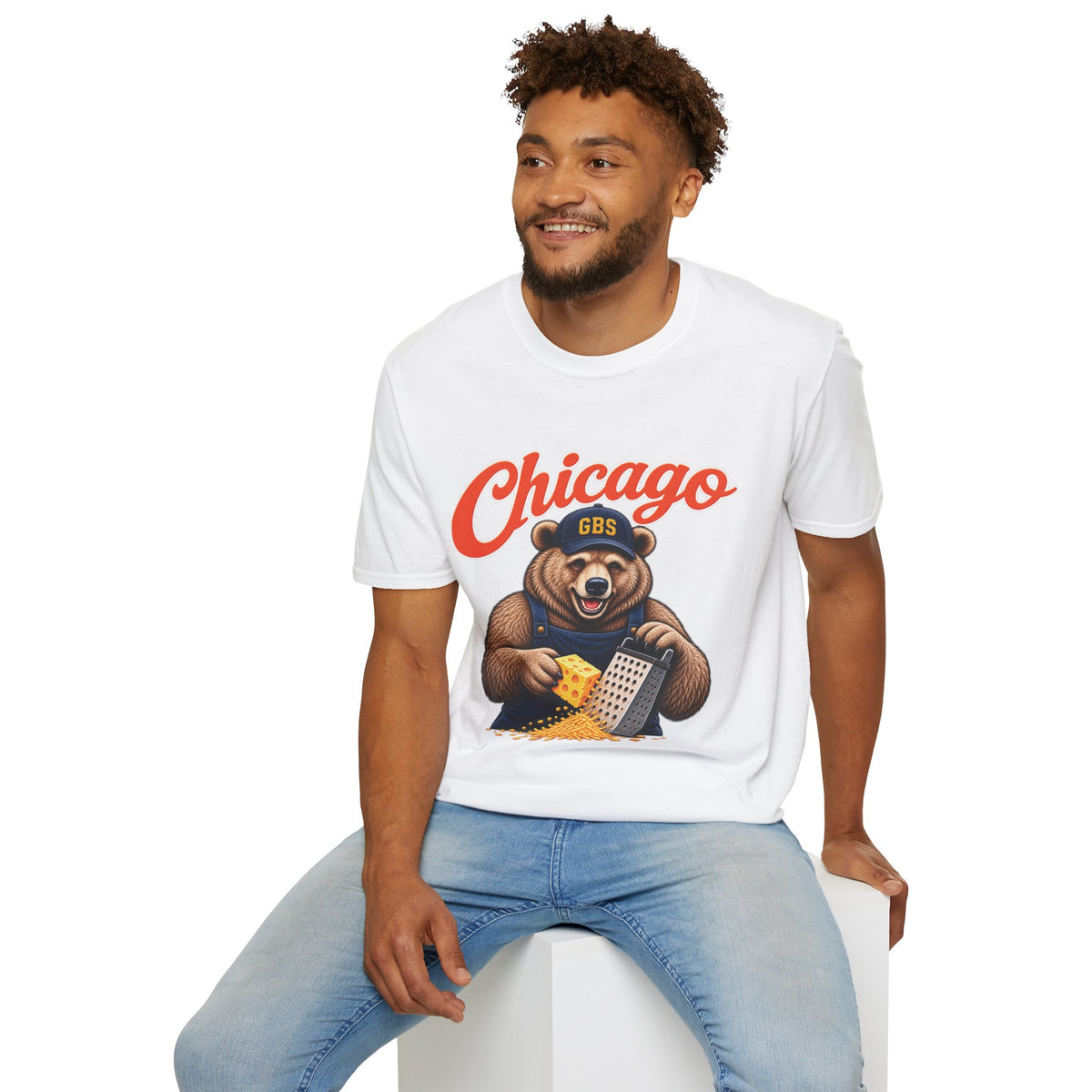 Orange GBS Unisex Softstyle T-Shirt