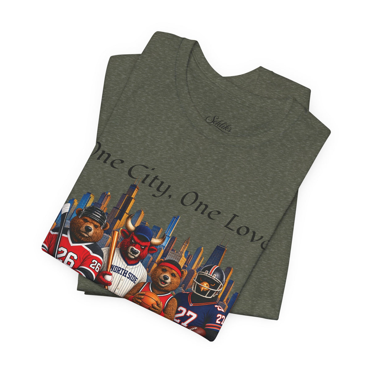 One City, One Love Military Unisex Jersey Short Sleeve Tee