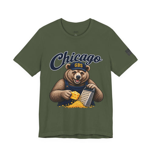 Blue GBS Military Unisex Jersey Short Sleeve Tee