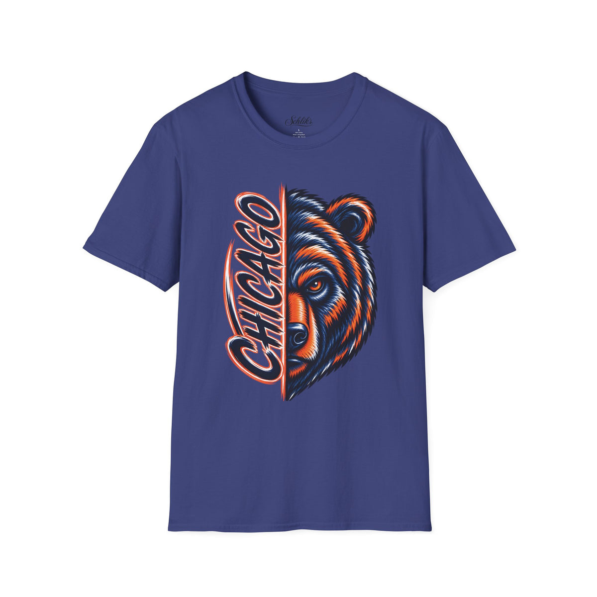 Bear Face Unisex Softstyle T-Shirt