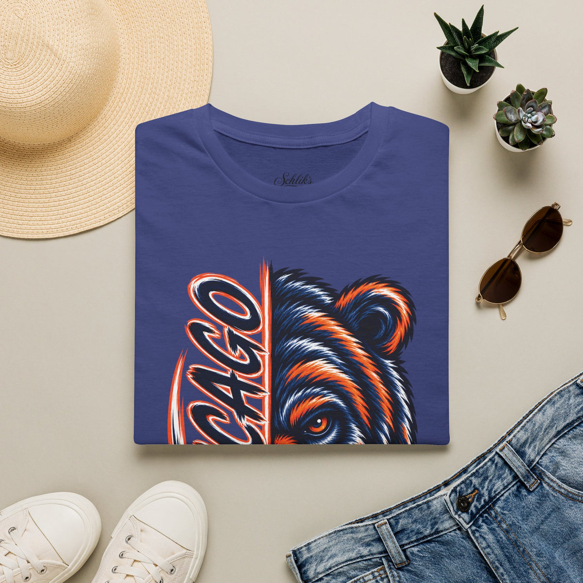 Bear Face Unisex Softstyle T-Shirt