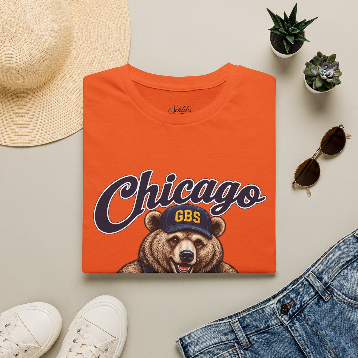 Blue GBS Unisex Softstyle T-Shirt