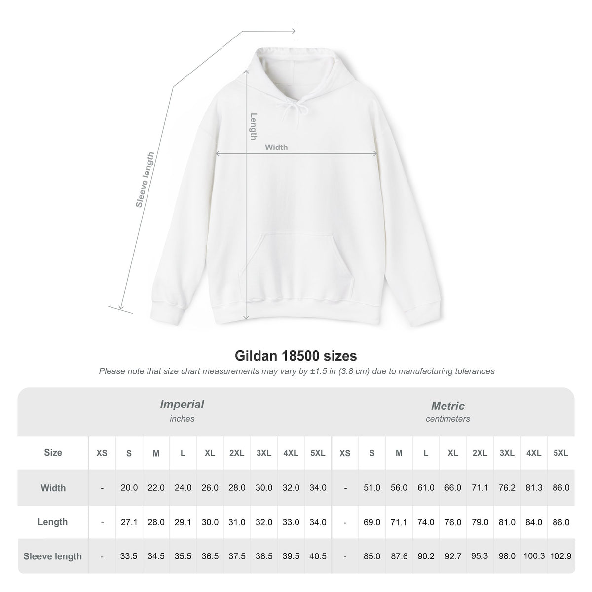 The Bears Brothers Unisex Heavy Blend™ Hooded Sweatshirt
