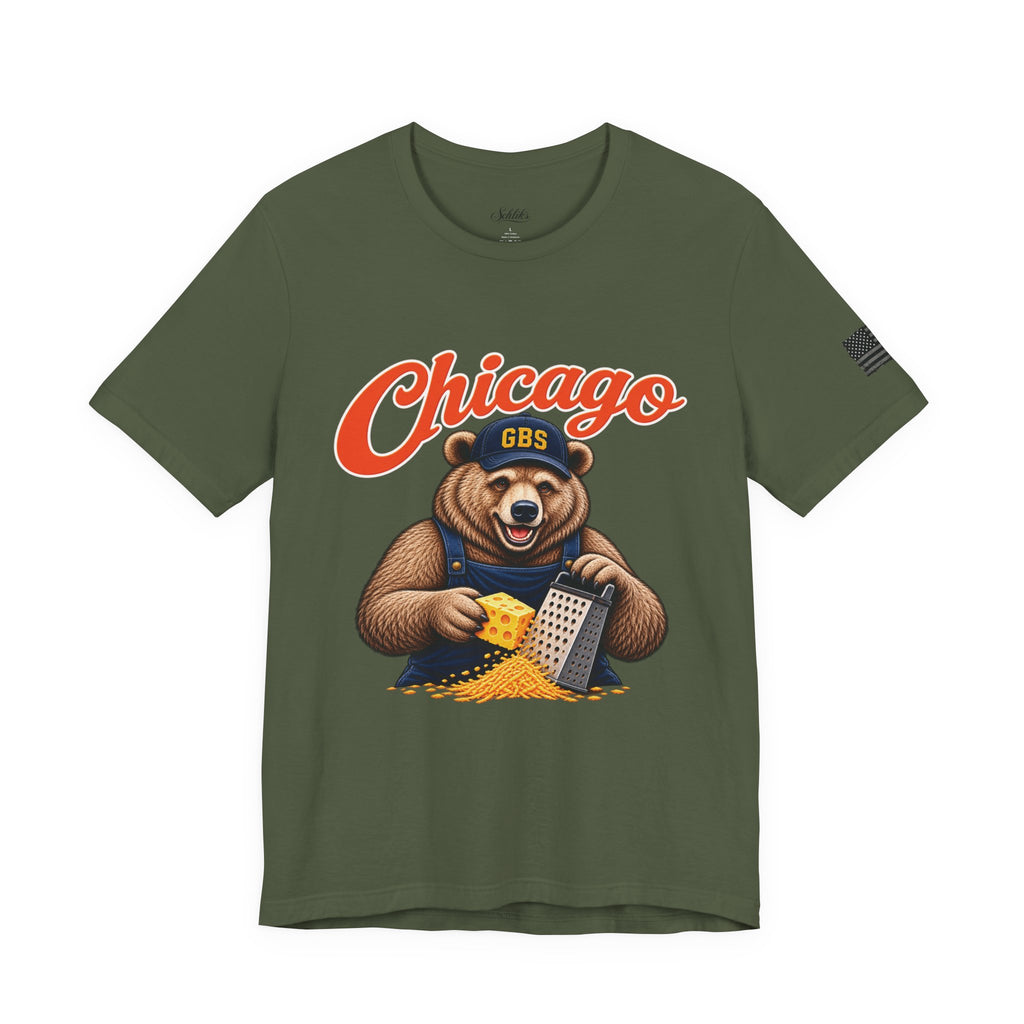 Orange GBS Military Unisex Jersey Short Sleeve Tee