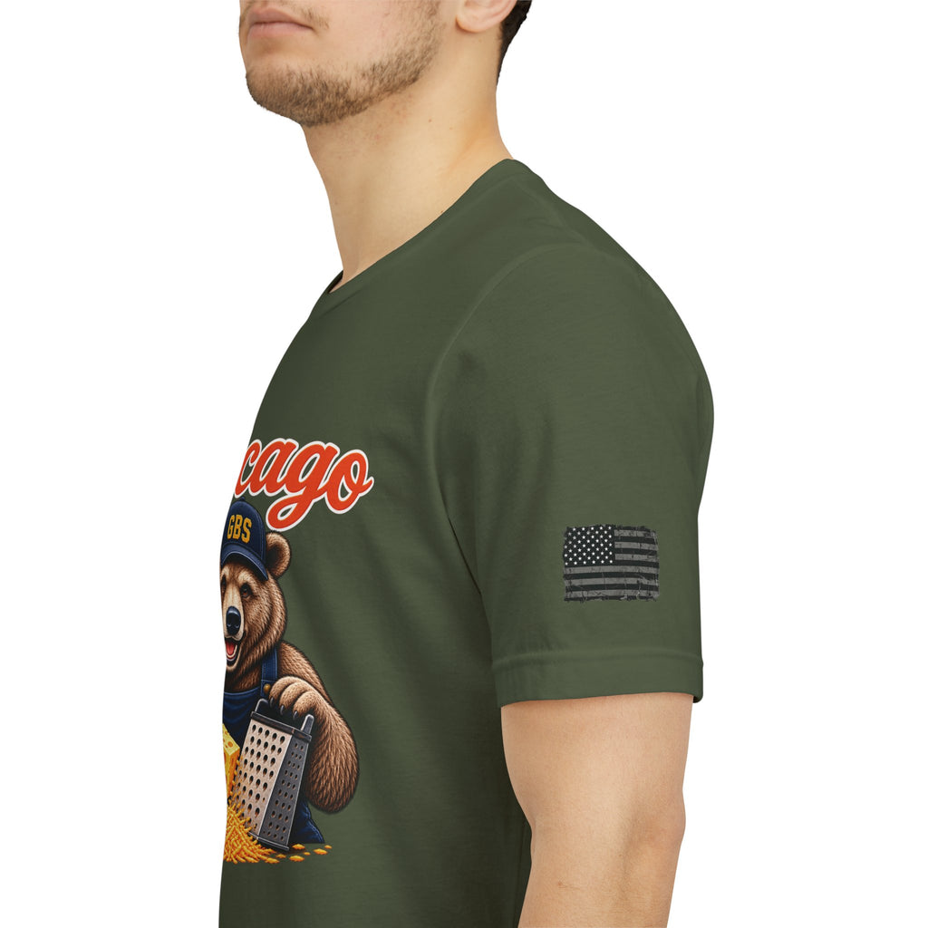 Orange GBS Military Unisex Jersey Short Sleeve Tee