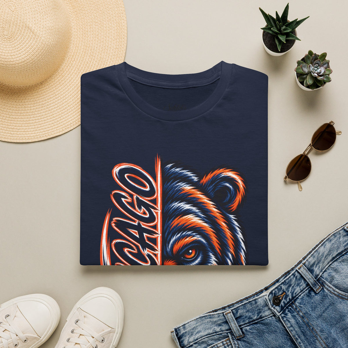 Bear Face Unisex Softstyle T-Shirt