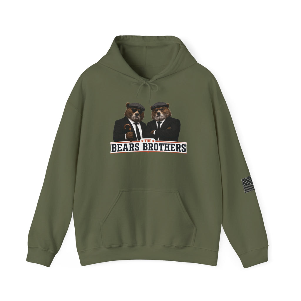 The Bear Brothers Military Unisex Heavy Blend™ Hooded Sweatshirt